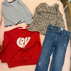 Red Love Kids Sweatshirt